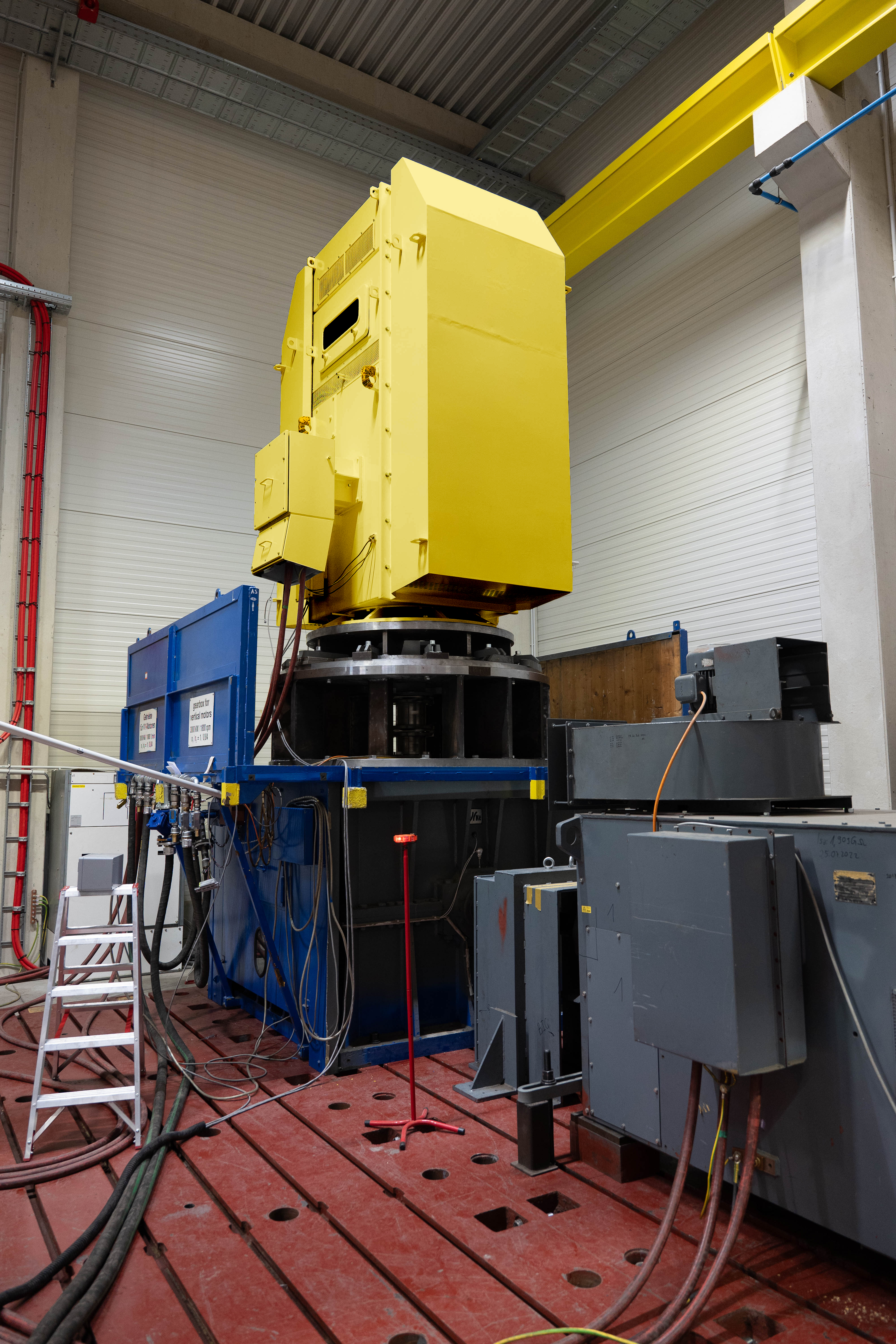 Vertical Motor Load Testing