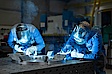 Welding shop for customized motor construction