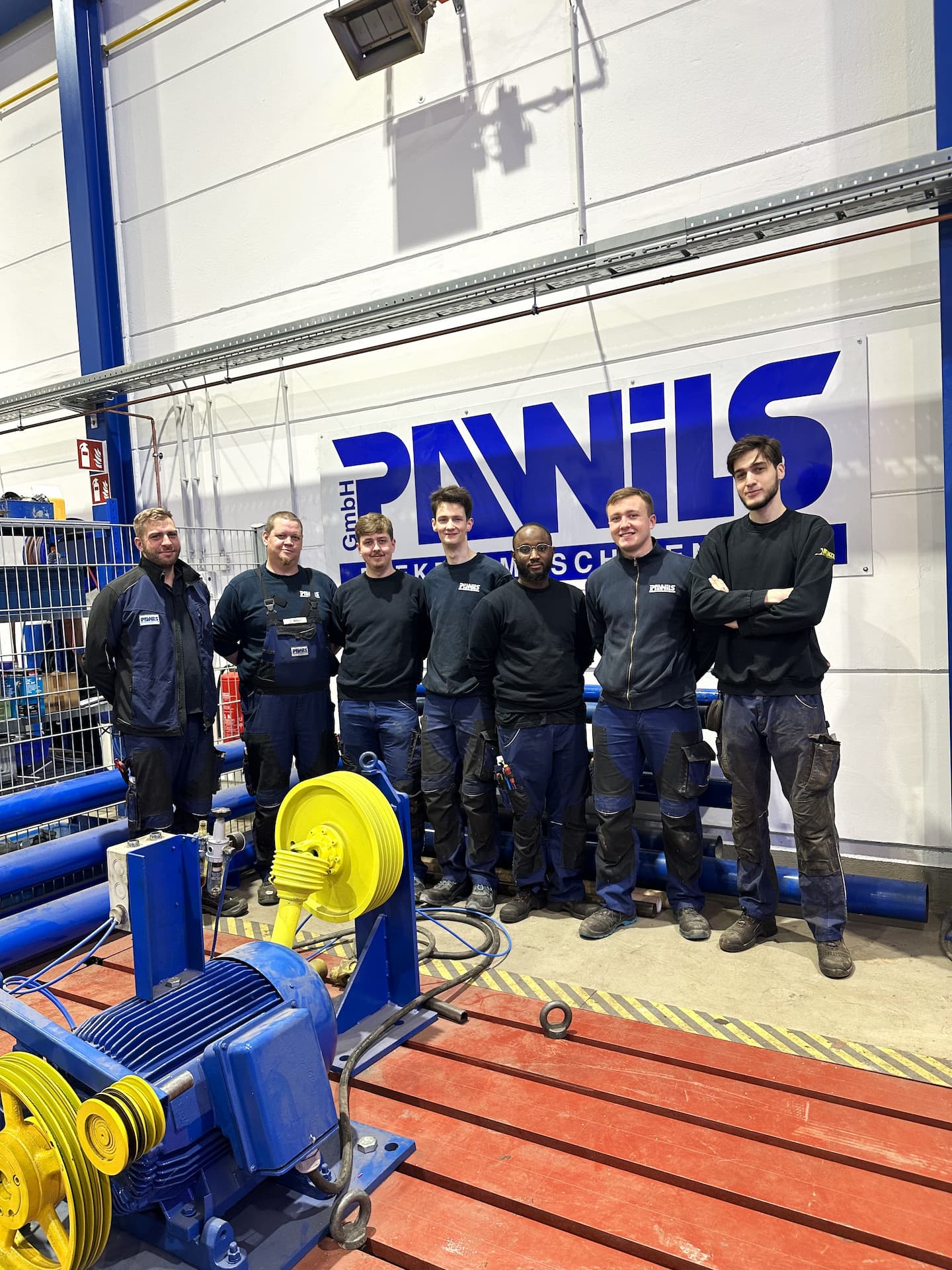 MENZEL trainees visit PAWILS in Peine