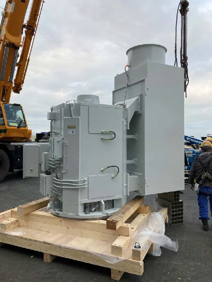 Delivery of the IC 616 cooled industrial motor from MENZEL