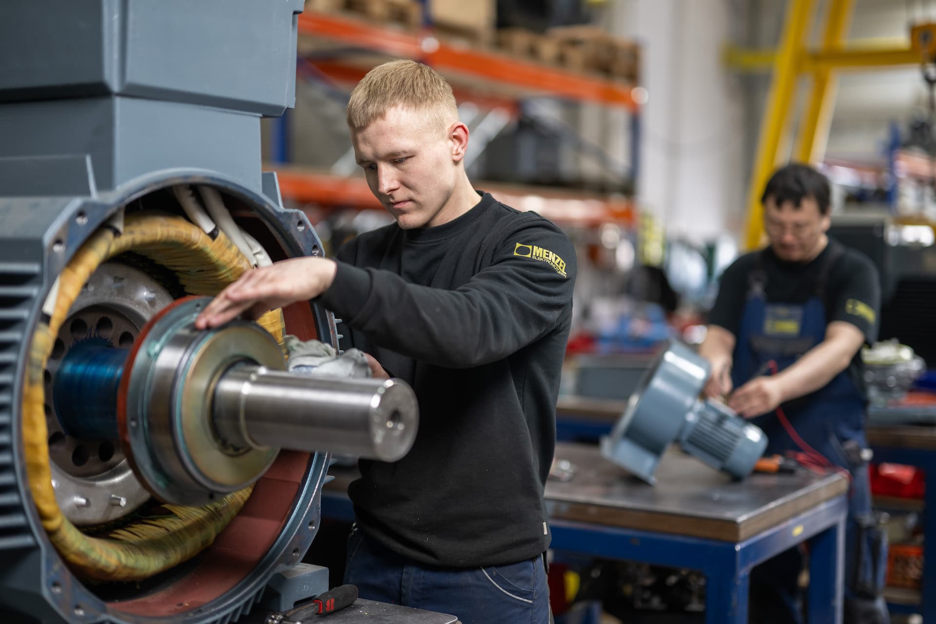 Electric motor overhauling